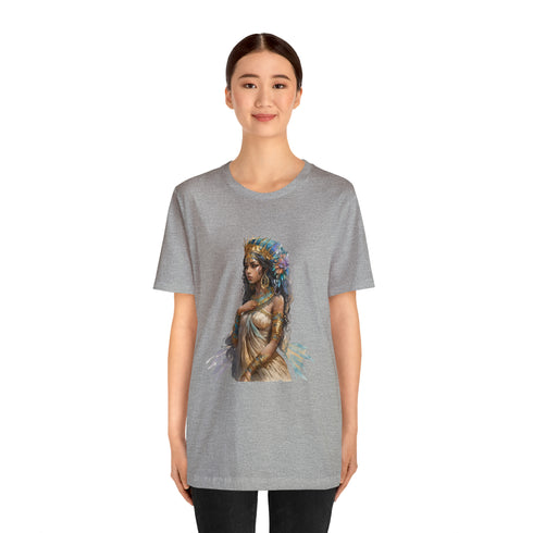 Ancient Egyptian Priestess - Short Sleeve Tee